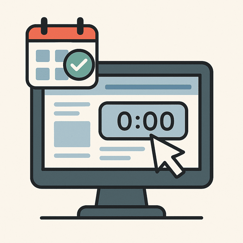 Diseño web con agenda online integrada