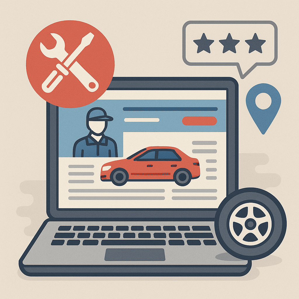 🚗 Diseño web para talleres mecánicos: qué poner