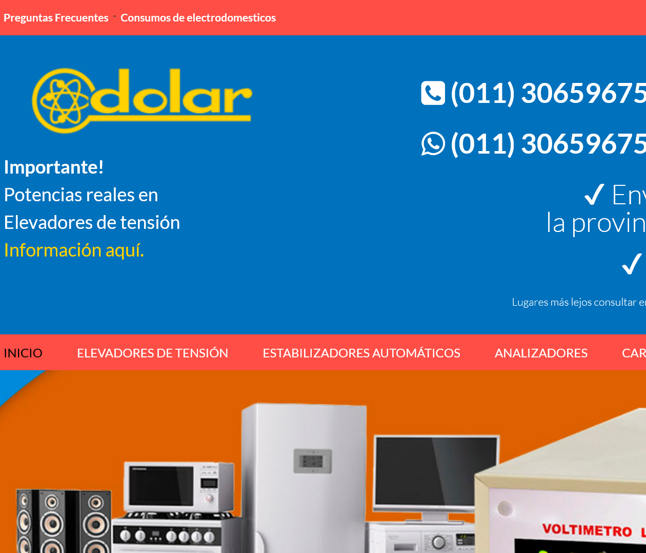 Elevadores de Tensión Web