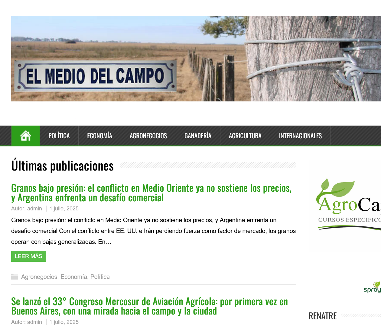 El Medio del Campo