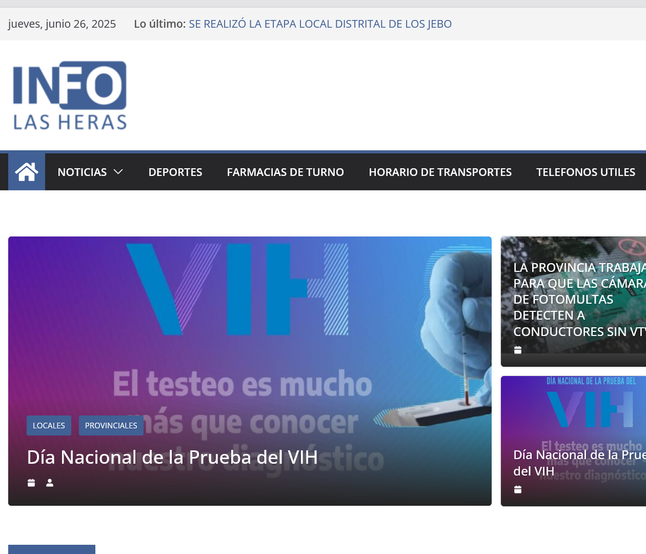 Info Las Heras