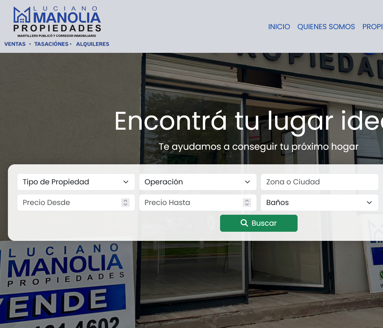 Luciano Manolia Propiedades