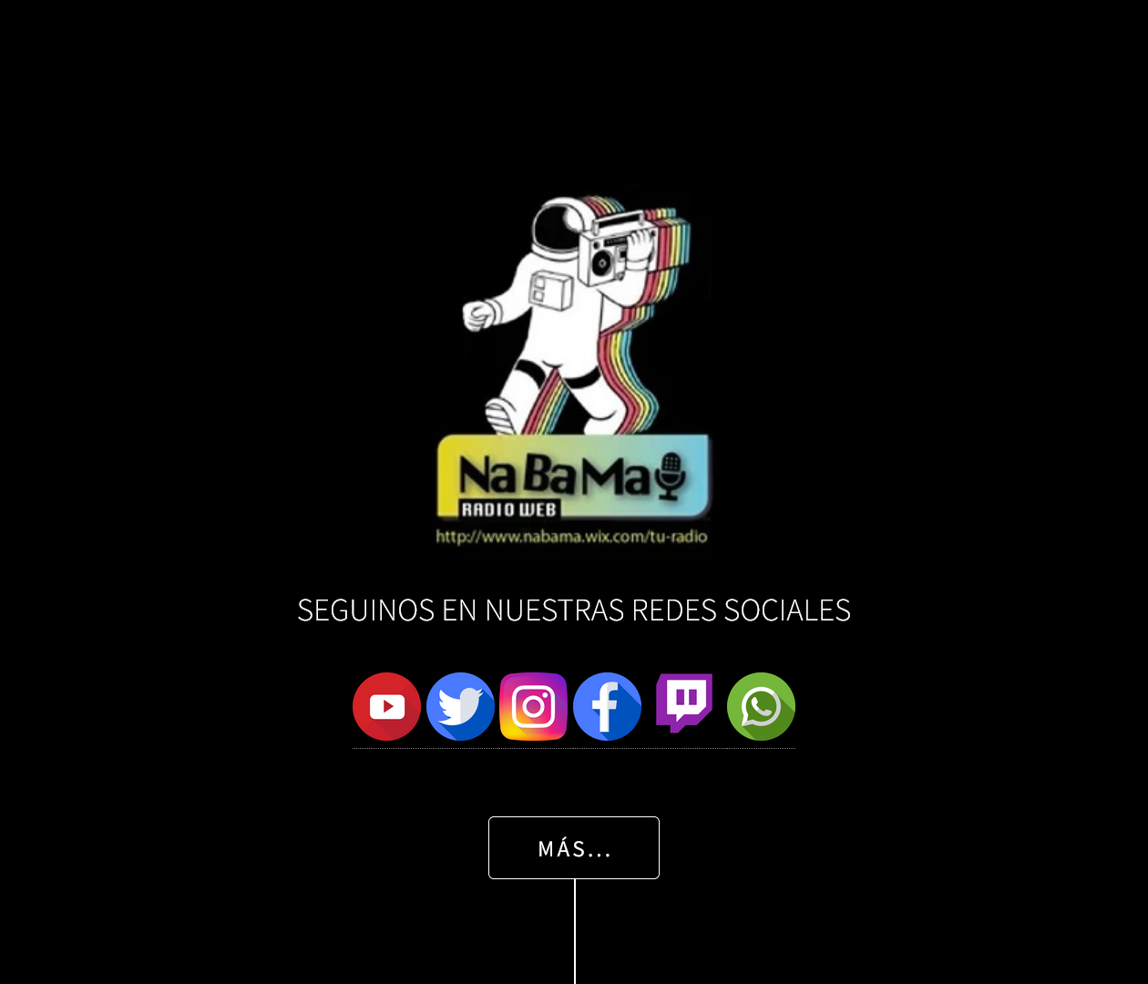 Nabama Radio Web