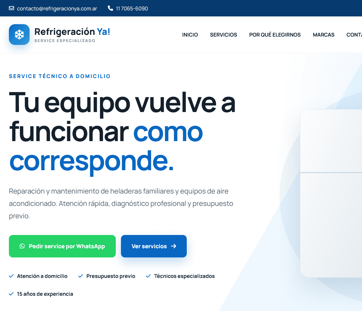 Refrigeración Ya!