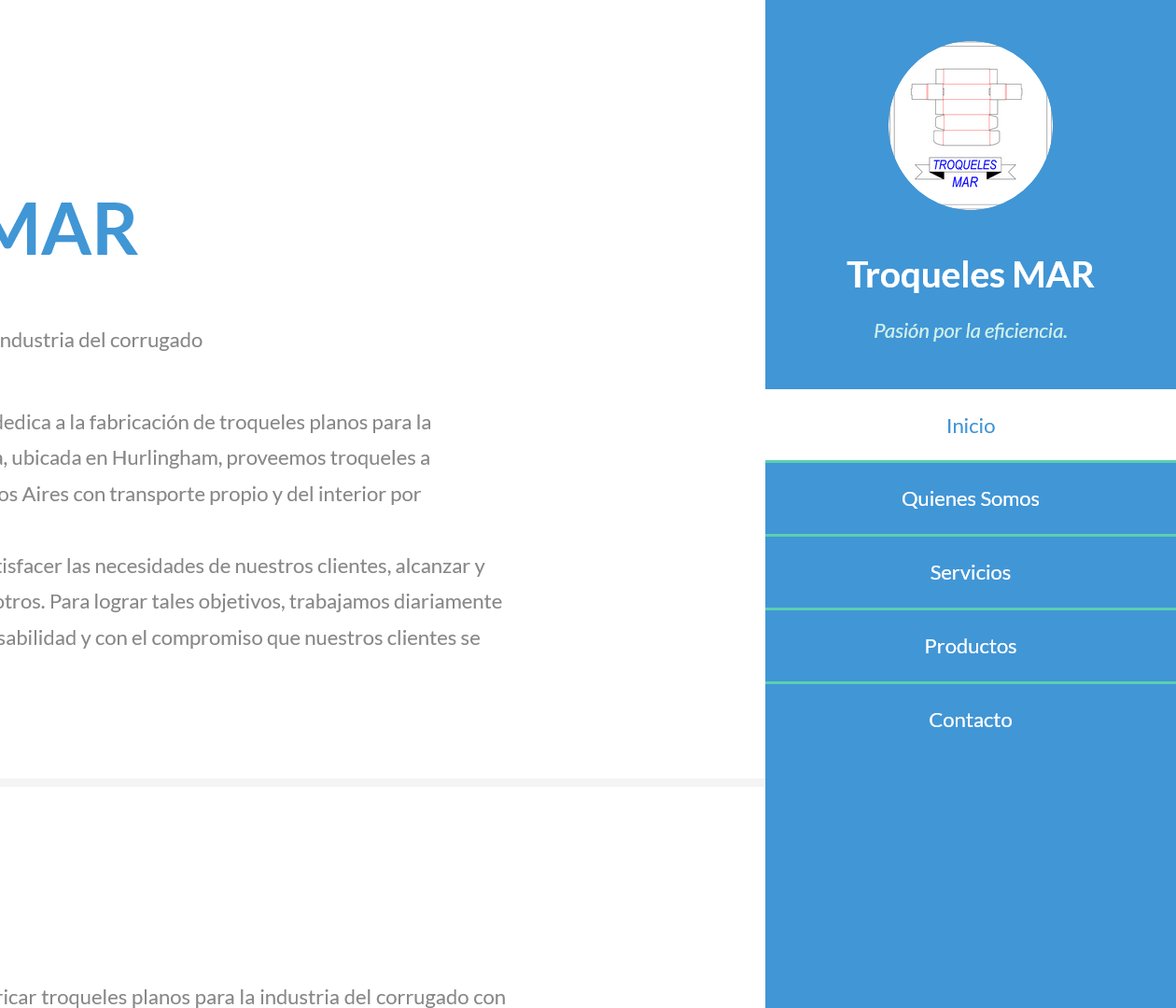 Troqueles Mar